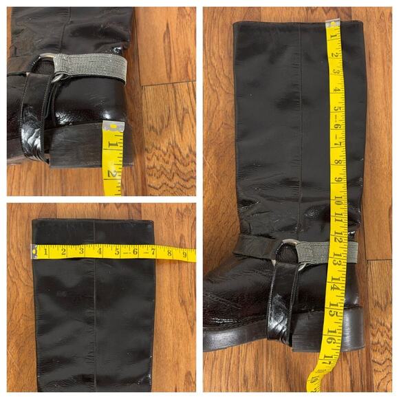 B64 Brunello Cucinelli Riding Boots Womens 7 Equestrian - Picture 9 of 12